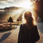 Gegen das Licht - Schloss Schoenbrunn