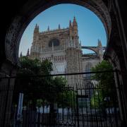 Peter Stäheli: Sevilla am frühen Morgen _ Cathedral