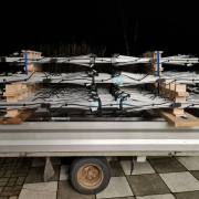 Fertig zum Transport