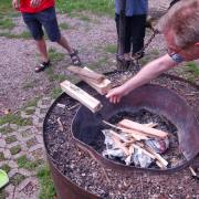 Den Grill anheizen