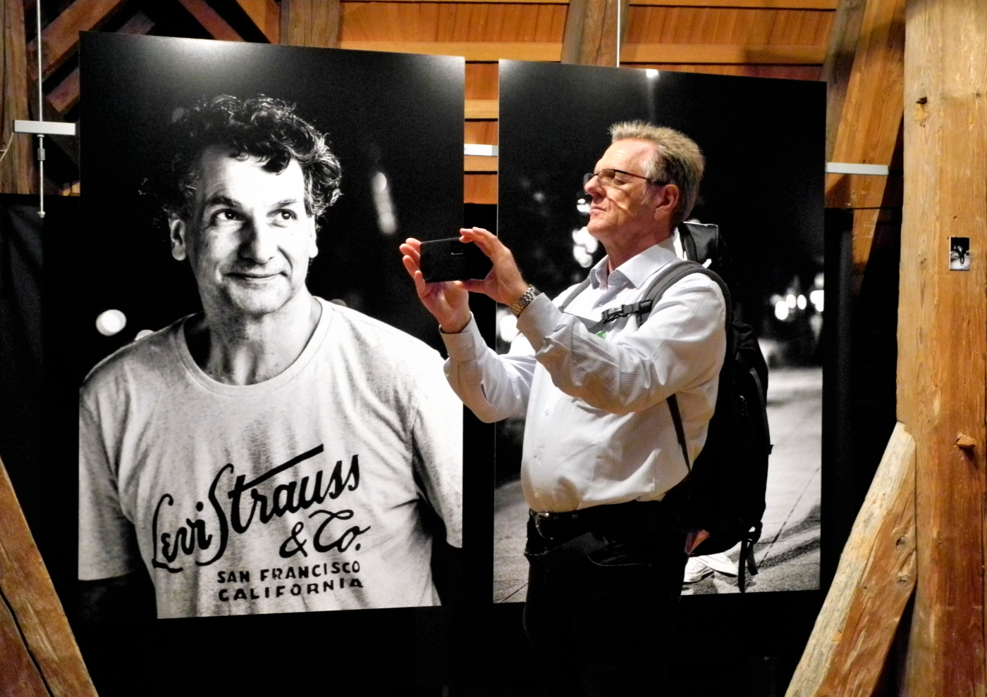 Wolfgang Straube: Was der da wohl fotografiert?