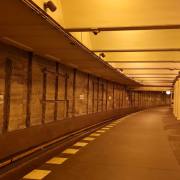 Die Fahrgäste sind schon gegangen 