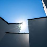 Rainer Hoffmann_Sonne über dem Vitra Museum